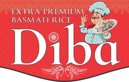 DIBA EXTRA PREMIUM BASMATI RICE trademark