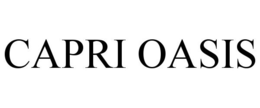 CAPRI OASIS trademark