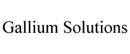 GALLIUM SOLUTIONS trademark