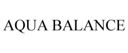 AQUA BALANCE trademark