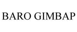 BARO GIMBAP trademark