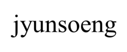 JYUNSOENG trademark