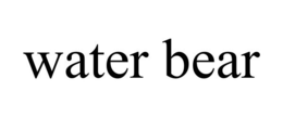 WATER BEAR trademark