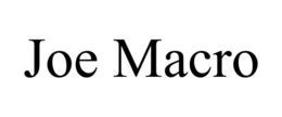JOE MACRO trademark