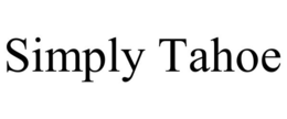 SIMPLY TAHOE trademark
