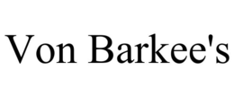 VON BARKEE'S trademark