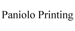 PANIOLO PRINTING trademark