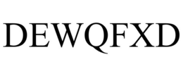 DEWQFXD trademark