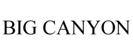 BIG CANYON trademark