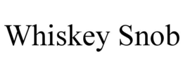 WHISKEY SNOB trademark