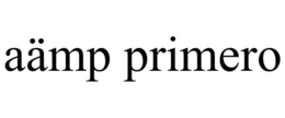 AÄMP PRIMERO trademark