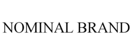 NOMINAL BRAND trademark