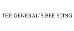 THE GENERAL'S BEE STING trademark