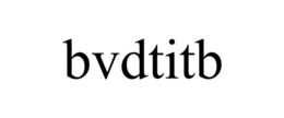 BVDTITB trademark