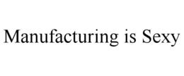 MANUFACTURING IS SEXY trademark