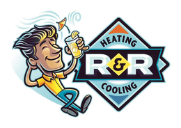 R & R HEATING COOLING trademark