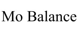 MO BALANCE trademark