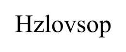 HZLOVSOP trademark