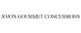 JOJO'S GOURMET CONCESSIONS trademark