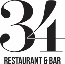 34 RESTAURANT & BAR trademark