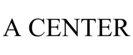 A CENTER trademark