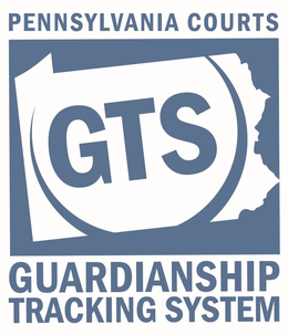 PENNSYLVANIA COURTS GTS GUARDIANSHIP TRACKING SYSTEM trademark