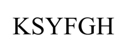KSYFGH trademark