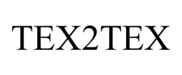 TEX2TEX trademark