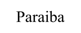 PARAIBA trademark