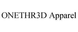 ONETHR3D APPAREL trademark