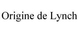 ORIGINE DE LYNCH trademark