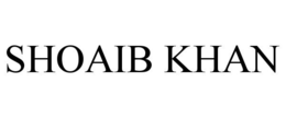 SHOAIB KHAN trademark