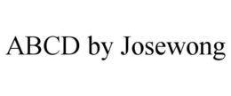 ABCD BY JOSEWONG trademark