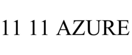11 11 AZURE trademark