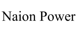 NAION POWER trademark
