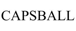 CAPSBALL trademark