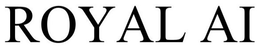 ROYAL AI trademark