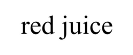 RED JUICE trademark