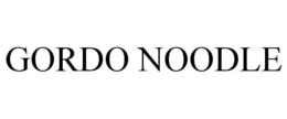 GORDO NOODLE trademark