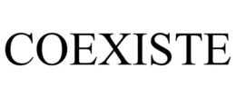 COEXISTE trademark