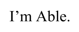 I'M ABLE. trademark