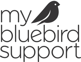 MY BLUEBIRD SUPPORT trademark