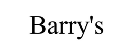 BARRY'S trademark