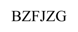 BZFJZG trademark