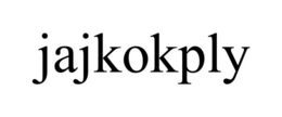 JAJKOKPLY trademark