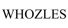 WHOZLES trademark