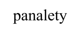 PANALETY trademark