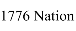 1776 NATION trademark
