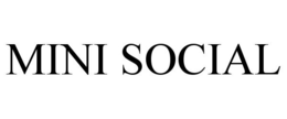 MINI SOCIAL trademark