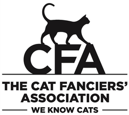 CFA THE CAT FANCIERS' ASSOCIATION WE KNOW CATS trademark